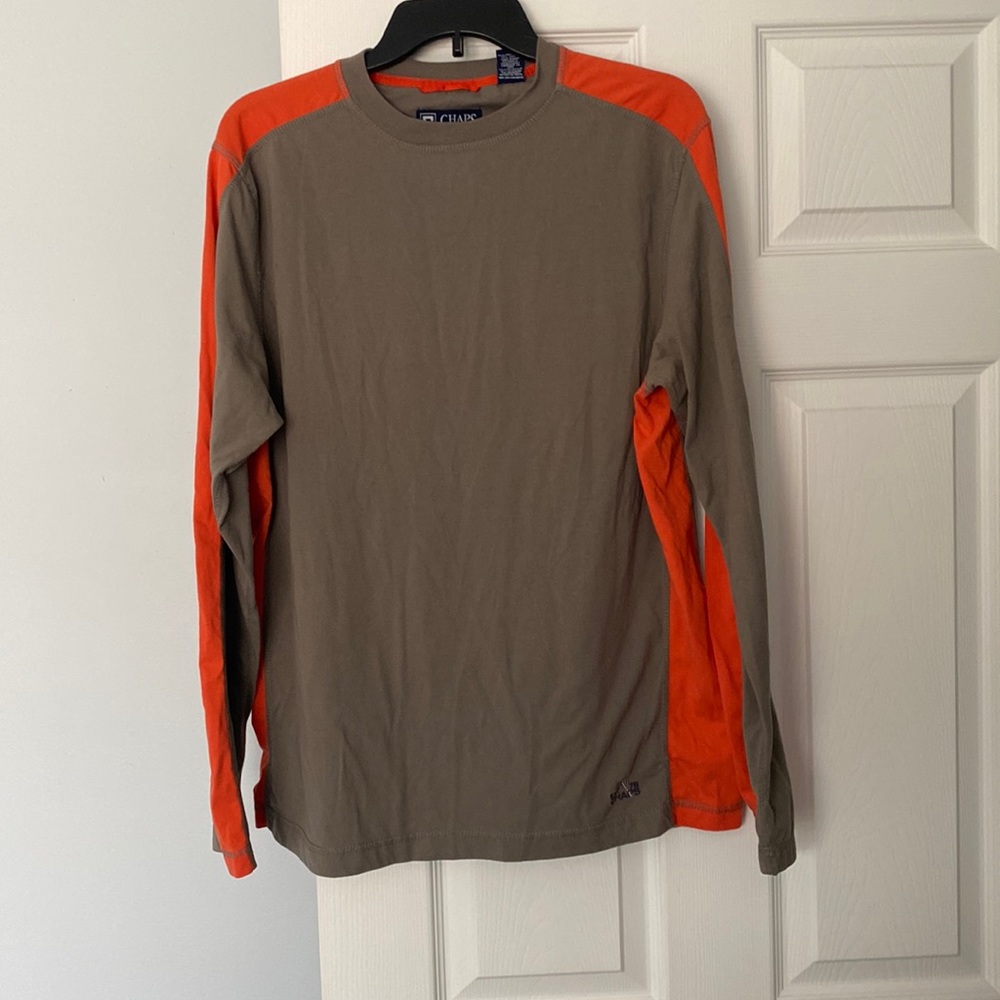 Chaps long sleeved mens shirt large